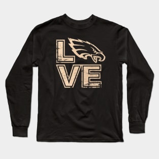 Eagles Vintage Original Aesthetic Tribute 〶 Long Sleeve T-Shirt